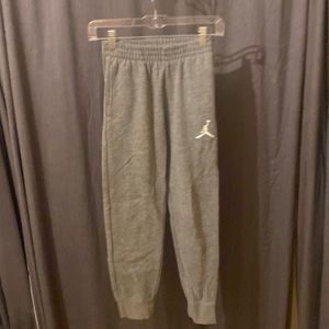 Grey jordan sweats
